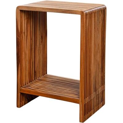 GILDE Beistelltisch Cali aus Holz naturfarben Höhe 57cm x Breite 40cm x Tiefe 30cm Ablagetisch GILDE Beistelltisch Cali aus Holz naturfarben Höhe 57cm x Breite 40cm x Tiefe 30cm Ablagetisch
