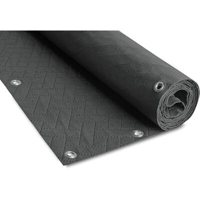 COVER IT Balkon Sichtschutz Premium 240g/m2 105 x 600 cm Graphit Balkonsichtschutz mit Geprägtes Geflecht für Balkon, Terrasse & Geländer COVER IT Balkon Sichtschutz Premium 240g/m2 105 x 600 cm Graphit Balkonsichtschutz mit Geprägtes Geflecht für Balkon, Terrasse & Geländer