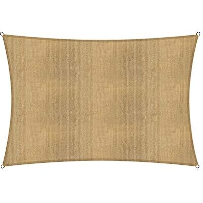 LUMALAND Sonnensegel 2x3m UV SPF 30+ - Rechteck - Sand LUMALAND Sonnensegel 2x3m UV SPF 30+ - Rechteck - Sand