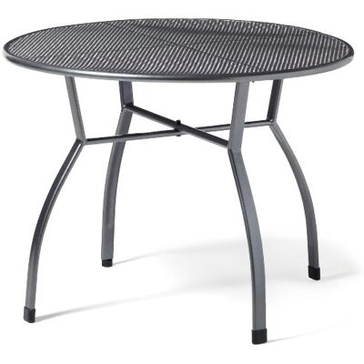 Greemotion Toulouse Gartentisch 100 cm Streckmetall rund eisengrau Greemotion Toulouse Gartentisch 100 cm Streckmetall rund eisengrau