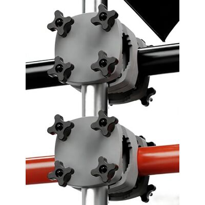 4smile Sonnenschirmhalter Balkongeländer SunnyGuy 2er Set, Anthrazit Bombensichere, universelle Schirmständer Balkon Kompakte Schirmhalterung Balkongeländer ersetzt Sonnenschirmständer 4smile Sonnenschirmhalter Balkongeländer SunnyGuy 2er Set, Anthrazit Bombensichere, universelle Schirmständer Balkon Kompakte Schirmhalterung Balkongeländer ersetzt Sonnenschirmständer