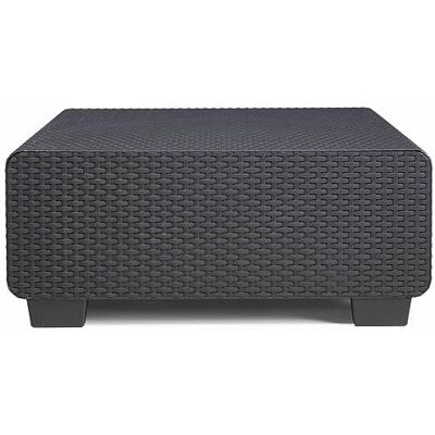 Keter Allibert Salta Lounge Tisch, Graphit, 71.5 x 71.5 x 30 cm Quadratischer Beistelltisch (71,5x71,5 cm) in Premium Rattan-Optik, wetterfest & frostsicher aus Europaproduktion. Keter Allibert Salta Lounge Tisch, Graphit, 71.5 x 71.5 x 30 cm Quadratischer Beistelltisch (71,5x71,5 cm) in Premium Rattan-Optik, wetterfest & frostsicher aus Europaproduktion.