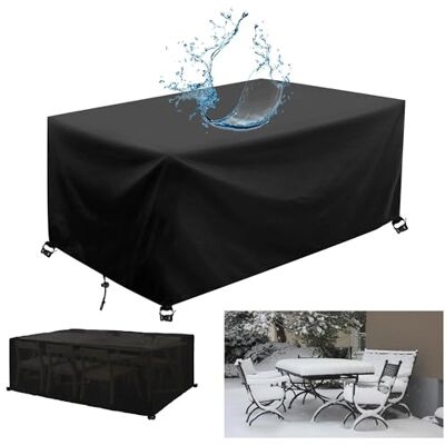 AJALGZ Abdeckung für Gartenmöbel, Terrassenmöbelbezug 160 x 70 x 65 cm/L x B x H Schwerlast 420D Oxford Stoff Outdoor Patio Stuhl und Tisch Rattan Sofabezüge Große wasserdichte Gartenmöbel AJALGZ Abdeckung für Gartenmöbel, Terrassenmöbelbezug 160 x 70 x 65 cm/L x B x H Schwerlast 420D Oxford Stoff Outdoor Patio Stuhl und Tisch Rattan Sofabezüge Große wasserdichte Gartenmöbel