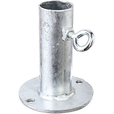Alberts 657246 Halter für Sonnenschirme zum Aufschrauben feuerverzinkt für Rohr-Ø: 42,4 mm Alberts 657246 Halter für Sonnenschirme zum Aufschrauben feuerverzinkt für Rohr-Ø: 42,4 mm