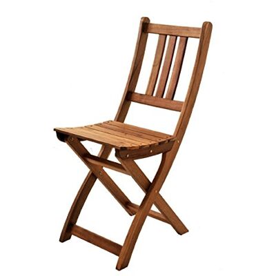 SAM Gartenstuhl Blossom, Akazie-Holz FSC® 100% Zertifiziert, ideal für Balkon, Garten & Terrasse, zumenklappbar SAM Gartenstuhl Blossom, Akazie-Holz FSC® 100% Zertifiziert, ideal für Balkon, Garten & Terrasse, zumenklappbar