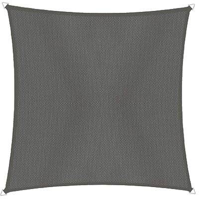Windhager Sonnensegel Cannes Quadrat 5 x 5 m (gleichschenkelig), Sonnenschutz für Garten & Terrasse, UV- und witterungsbeständig, anthrazit Windhager Sonnensegel Cannes Quadrat 5 x 5 m (gleichschenkelig), Sonnenschutz für Garten & Terrasse, UV- und witterungsbeständig, anthrazit