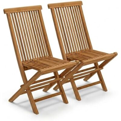 SAM 2er Set Premium Klappstuhl Menorca, Teakholz massiv lackiert Balkonstühle, klappbarer Gartenstuhl ohne Armlehnen bis 150 kg, wetterfest für Garten Terrasse Balkon Outdoor, Unikat SAM 2er Set Premium Klappstuhl Menorca, Teakholz massiv lackiert Balkonstühle, klappbarer Gartenstuhl ohne Armlehnen bis 150 kg, wetterfest für Garten Terrasse Balkon Outdoor, Unikat