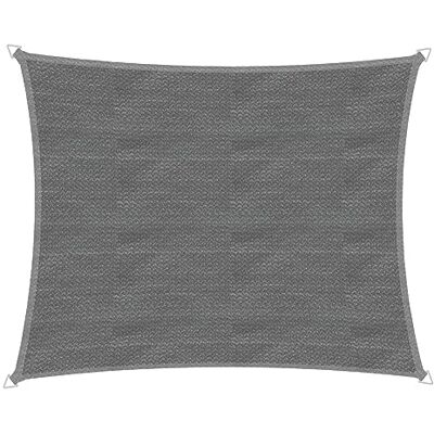 Windhager Sonnensegel Capri Rechteck 3 x 4 m, Sonnenschutz für Garten & Terrasse, UV- und witterungsbeständig, grau Windhager Sonnensegel Capri Rechteck 3 x 4 m, Sonnenschutz für Garten & Terrasse, UV- und witterungsbeständig, grau