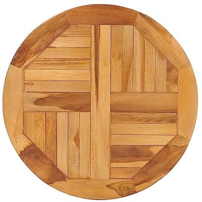 vidaXL Teak Massiv Drehplatte Witterungsbeständig Latten in 4 Richtungen Drehteller Servierplatte Drehbrett Servierteller Drehkabinett vidaXL Teak Massiv Drehplatte Witterungsbeständig Latten in 4 Richtungen Drehteller Servierplatte Drehbrett Servierteller Drehkabinett