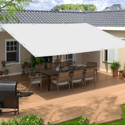 Sonnensegel Balkon Nach Maß Wasserdicht ReißFest 1.2x1.5m Sonnenschutz Terrasse UV-Schu, mit Ösen und Seil für Pergola, Balkon Terrasse Garten Sonnensegel Balkon Nach Maß Wasserdicht ReißFest 1.2x1.5m Sonnenschutz Terrasse UV-Schu, mit Ösen und Seil für Pergola, Balkon Terrasse Garten