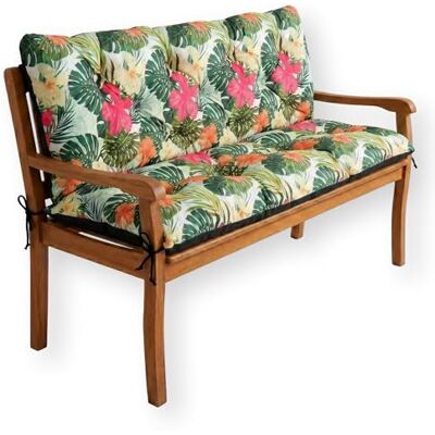 4L Textil Bankauflage Outdoor Gartenbankauflage Hollywoodschaukel 100x50x50cm Blumen Ohne/Mit Rückenlehne Sitzkissen Bankkissen Gartenstuhlauflagen 4L Textil Bankauflage Outdoor Gartenbankauflage Hollywoodschaukel 100x50x50cm Blumen Ohne/Mit Rückenlehne Sitzkissen Bankkissen Gartenstuhlauflagen