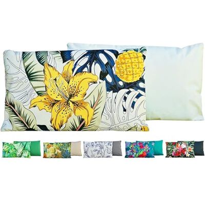 JACK Outdoor Lounge Kissen 30x50cm Motiv Dekokissen inkl. Füllung Wasserfest Sitzkissen Garten Stuhl, Farbe:Blütentraum Gold JACK Outdoor Lounge Kissen 30x50cm Motiv Dekokissen inkl. Füllung Wasserfest Sitzkissen Garten Stuhl, Farbe:Blütentraum Gold