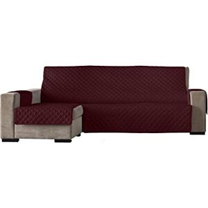 Estoralis Eden Moderner Chaiselongue-Bezug Gesteppter Stoff Rot Für Chaisse Longue 290 cm linker Arm Stoffgröße 290 x 255 cm (Breite x Höhe) Schutz für alle Arten von Sofas Estoralis Eden Moderner Chaiselongue-Bezug Gesteppter Stoff Rot Für Chaisse Longue 290 cm linker Arm Stoffgröße 290 x 255 cm (Breite x Höhe) Schutz für alle Arten von Sofas