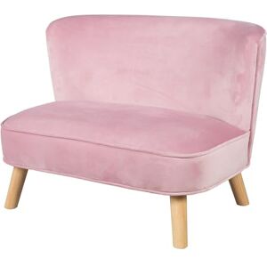 roba Kindersofa „Lil Sofa“ für Jungen und Mädchen, bequeme Kindercouch mit stabilen Holzfüßen und Samtstoff in der Farbe Mauve, Kinder-Sitzmöbel-Serie „Lil Sofa“ fürs Kinder- oder Babyzimmer roba Kindersofa „Lil Sofa“ für Jungen und Mädchen, bequeme Kindercouch mit stabilen Holzfüßen und Samtstoff in der Farbe Mauve, Kinder-Sitzmöbel-Serie „Lil Sofa“ fürs Kinder- oder Babyzimmer