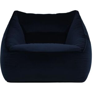 Icon Riesen Mitternachtsblau Samt Sitzsack - Lounge Möbel Icon Riesen Mitternachtsblau Samt Sitzsack - Lounge Möbel