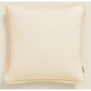 ROOM99 Boca Chica 40 x 40 cm Dekokissenhülle - Schlafzimmer & Wohnzimmer - Baumwolle - Creme ROOM99 Boca Chica 40 x 40 cm Dekokissenhülle - Schlafzimmer & Wohnzimmer - Baumwolle - Creme