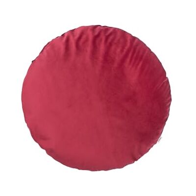 beties "Samt&Sonders Serie Kissenhülle rund ca. 80 cm Ø Kissenbezug Samtkissen Dekokissen aus deutschem Unternehmen in hochwertiger Qualität (Karmin-rot) beties "Samt&Sonders Serie Kissenhülle rund ca. 80 cm Ø Kissenbezug Samtkissen Dekokissen aus deutschem Unternehmen in hochwertiger Qualität (Karmin-rot)