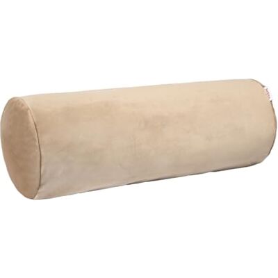 beties Samt&Sonders-Serie Nackenrollenbezug ca. 15x40 cm; Nackenrollenhülle Samtkissen Dekokissen aus einem Deutschen Unternehmen in hochwertiger Qualität (braun-beige) beties Samt&Sonders-Serie Nackenrollenbezug ca. 15x40 cm; Nackenrollenhülle Samtkissen Dekokissen aus einem Deutschen Unternehmen in hochwertiger Qualität (braun-beige)