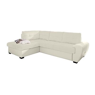 Mivano Cotta Otm-2 Ecksofa, Sitz+Rücken Strukturgewebe, 100% Korpus Kunstleder PU, 64% Polyurethan, 25% Polyester, 11% Baumwolle, 174 x 244 x 88 cm, cream Mivano Cotta Otm-2 Ecksofa, Sitz+Rücken Strukturgewebe, 100% Korpus Kunstleder PU, 64% Polyurethan, 25% Polyester, 11% Baumwolle, 174 x 244 x 88 cm, cream
