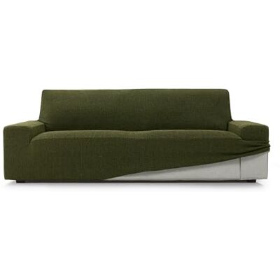 ECOMMERC3 Sofabezug, 4-Sitzer, sehr elastisch, weich, Sofaüberwurf in Grasfarbe, inkl. Schaumstoffstangen zur Anpassung ECOMMERC3 Sofabezug, 4-Sitzer, sehr elastisch, weich, Sofaüberwurf in Grasfarbe, inkl. Schaumstoffstangen zur Anpassung