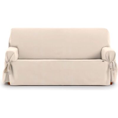 ECOMMERC3 Sofaüberwurf für 3-Sitzer, universell, elastisch und vielseitig – Sofabezug in Beige, Sofabezug mit verstellbaren Gummibändern, erneuert und schützt Sitz, Rückenlehne und Armlehnen ECOMMERC3 Sofaüberwurf für 3-Sitzer, universell, elastisch und vielseitig – Sofabezug in Beige, Sofabezug mit verstellbaren Gummibändern, erneuert und schützt Sitz, Rückenlehne und Armlehnen