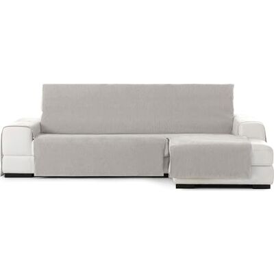 ECOMMERC3 Chaiselong-Sofabezug, extra rechts, elastisch, extra rechts für Rückenlehne, Sitz und Armlehnen, Hellgrau ECOMMERC3 Chaiselong-Sofabezug, extra rechts, elastisch, extra rechts für Rückenlehne, Sitz und Armlehnen, Hellgrau