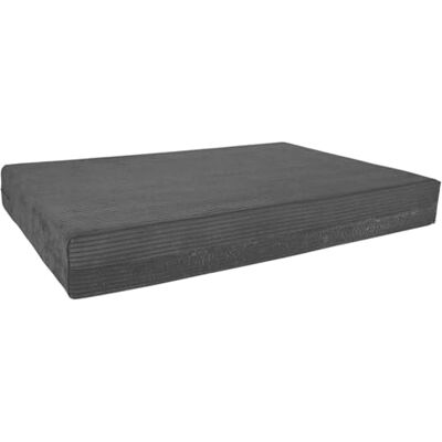 Pillows24 Palettenkissen Sitzkissen 120x80 aus Cord, Abnehmbarer Bezug Palettenauflage für Europaletten 120x80, abnehmbarer Bezug, Weiche Palettensofa, Haus, Garten, Balkon, Made in EU, Dunkelgrau Pillows24 Palettenkissen Sitzkissen 120x80 aus Cord, Abnehmbarer Bezug Palettenauflage für Europaletten 120x80, abnehmbarer Bezug, Weiche Palettensofa, Haus, Garten, Balkon, Made in EU, Dunkelgrau