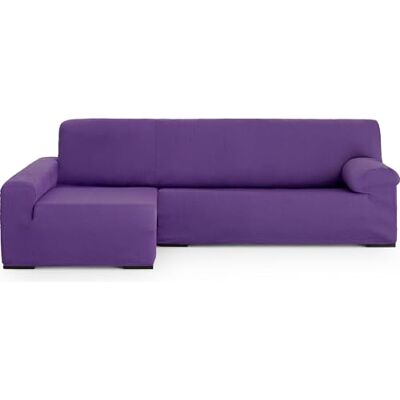 ECOMMERC3 Chaiselong-Sofabezug mit langem Arm Links, universell und vielseitig – Sofabezug, violett, einfach anzubringen, für Rückenlehne, Sitz und Armlehnen ECOMMERC3 Chaiselong-Sofabezug mit langem Arm Links, universell und vielseitig – Sofabezug, violett, einfach anzubringen, für Rückenlehne, Sitz und Armlehnen