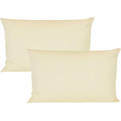 JACK 2er Set 40x60cm Outdoor Kissenhülle Kissenbezug Wasserfest Sitzkissen Lounge Kissen Garten Stuhl Lotus Effekt, Farbe:Beige JACK 2er Set 40x60cm Outdoor Kissenhülle Kissenbezug Wasserfest Sitzkissen Lounge Kissen Garten Stuhl Lotus Effekt, Farbe:Beige