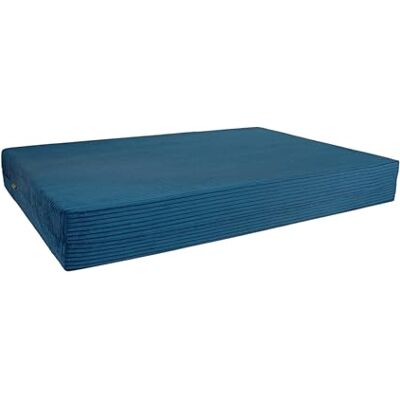 Pillows24 Palettenkissen Sitzkissen 120x80 aus Cord, Abnehmbarer Bezug Palettenauflage für Europaletten 120x80, abnehmbarer Bezug, Weiche Palettensofa, Haus, Garten, Balkon, Made in EU, Blau Pillows24 Palettenkissen Sitzkissen 120x80 aus Cord, Abnehmbarer Bezug Palettenauflage für Europaletten 120x80, abnehmbarer Bezug, Weiche Palettensofa, Haus, Garten, Balkon, Made in EU, Blau