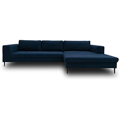DOMO. collection Ecksofa Mendoza, Sofa in L-Form, Moderne Eckcouch, bodenfreie Couch, Eckgarnitur, Polsterecke 244 x 173 x 83 cm (BxTxH), blau DOMO. collection Ecksofa Mendoza, Sofa in L-Form, Moderne Eckcouch, bodenfreie Couch, Eckgarnitur, Polsterecke 244 x 173 x 83 cm (BxTxH), blau
