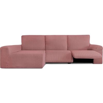 ECOMMERC3 Sofabezug für Chaiselongue, langes Eckteil Links mit Entspannung, für ChaiseLongue-Sofa, bi-elastisch, atmungsaktiv und einfach anzubringen, mit Schaumstoffen und Gummibändern ECOMMERC3 Sofabezug für Chaiselongue, langes Eckteil Links mit Entspannung, für ChaiseLongue-Sofa, bi-elastisch, atmungsaktiv und einfach anzubringen, mit Schaumstoffen und Gummibändern