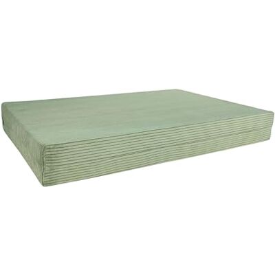 Pillows24 Palettenkissen Sitzkissen 120x80 aus Cord, Abnehmbarer Bezug Palettenauflage für Europaletten 120x80, abnehmbarer Bezug, Weiche Palettensofa, Haus, Garten, Balkon, Made in EU, Grün Pillows24 Palettenkissen Sitzkissen 120x80 aus Cord, Abnehmbarer Bezug Palettenauflage für Europaletten 120x80, abnehmbarer Bezug, Weiche Palettensofa, Haus, Garten, Balkon, Made in EU, Grün