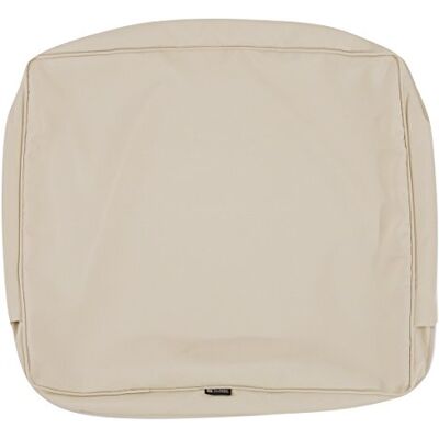 Classic Accessories Montlake Wasserabweisender Rückenkissenüberzug für den Außenbereich, Terrassenmöbel-Kissenbezug, 58,4 x 50,8 x 10,2 cm, Antikbeige, Terrassenmöbel-Kissenbezüge Classic Accessories Montlake Wasserabweisender Rückenkissenüberzug für den Außenbereich, Terrassenmöbel-Kissenbezug, 58,4 x 50,8 x 10,2 cm, Antikbeige, Terrassenmöbel-Kissenbezüge