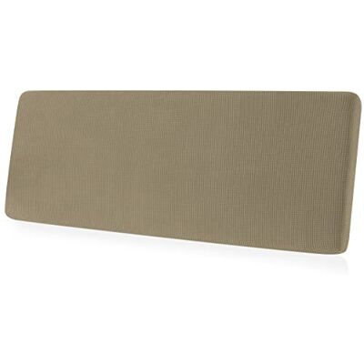 CHUN YI Stretch Sofa Seat Cushion Cover, Fitted Sofa Couch Cushion Covers Furniture Protector, Replacement for Cushion Checks Jacquard Sofa Seat Furniture Cover(2-Sitzer, Sand) CHUN YI Stretch Sofa Seat Cushion Cover, Fitted Sofa Couch Cushion Covers Furniture Protector, Replacement for Cushion Checks Jacquard Sofa Seat Furniture Cover(2-Sitzer, Sand)