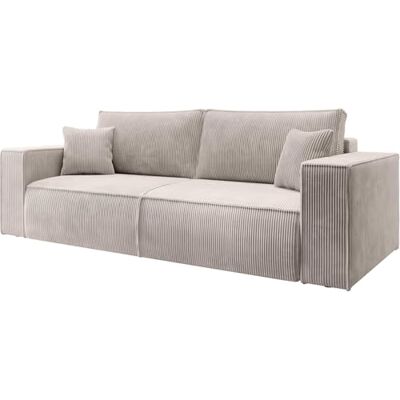 Selsey Schlafsofa Cremeweiß 102x85x257cm - Schlafsofa Selsey Schlafsofa Cremeweiß 102x85x257cm - Schlafsofa