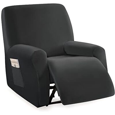 jianyana Sofa überzug Samt Relaxsessel Sesselbezug Elastisch Relaxsessel Bezüge mit Seitentasche 1 Sitzer, rutschfest Kompletten Stretchhusse für Relaxsessel Sesselbezug jianyana Sofa überzug Samt Relaxsessel Sesselbezug Elastisch Relaxsessel Bezüge mit Seitentasche 1 Sitzer, rutschfest Kompletten Stretchhusse für Relaxsessel Sesselbezug