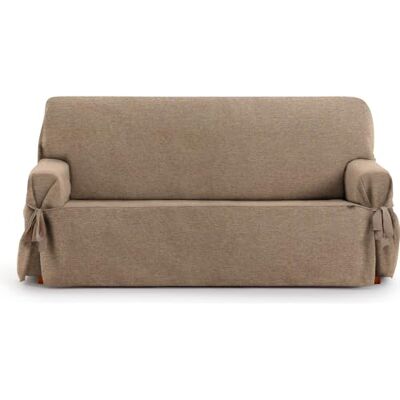 ECOMMERC3 3-Sitzer-Sofabezug aus Jacquard-Stoff, Nicht elastisch, Beige, Passform mit dekorativen Bändern und elegantem Schutz für Ihr Sofa ECOMMERC3 3-Sitzer-Sofabezug aus Jacquard-Stoff, Nicht elastisch, Beige, Passform mit dekorativen Bändern und elegantem Schutz für Ihr Sofa