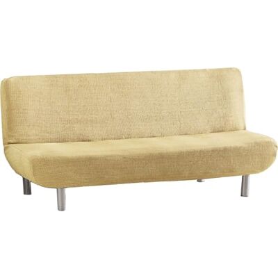 ECOMMERC3 3-Sitzer-Sofabezug, elastisch, Jacquard, klick-Clac, Beige, universelle Passform für Clic-Clac-Sofas, atmungsaktiv und verschleißfest, einfach anzubringen und zu entfernen ECOMMERC3 3-Sitzer-Sofabezug, elastisch, Jacquard, klick-Clac, Beige, universelle Passform für Clic-Clac-Sofas, atmungsaktiv und verschleißfest, einfach anzubringen und zu entfernen