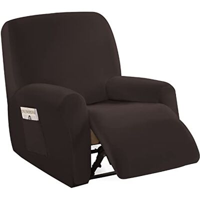 jianyana Sofa überzug Samt Relaxsessel Sesselbezug Elastisch Bezüge mit Seitentasche 1 Sitzer, rutschfest Kompletten Stretchhusse für Sesselbezug jianyana Sofa überzug Samt Relaxsessel Sesselbezug Elastisch Bezüge mit Seitentasche 1 Sitzer, rutschfest Kompletten Stretchhusse für Sesselbezug