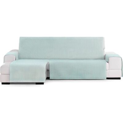 ECOMMERC3 Chaiselongue-Sofabezug mit elastischen Gummibändern für Chaiselongue, Links/rechts – Chaise-Sofabezug in Ecru/Minze, verstellbar und vielseitig für ChaiseLongue-Sofas, vollständiger Schutz ECOMMERC3 Chaiselongue-Sofabezug mit elastischen Gummibändern für Chaiselongue, Links/rechts – Chaise-Sofabezug in Ecru/Minze, verstellbar und vielseitig für ChaiseLongue-Sofas, vollständiger Schutz