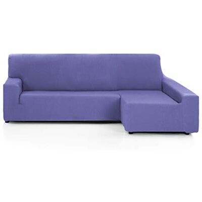 Martina Home Elastischer Bezug für Sofa, Modell Túnez, Eckteil rechts, Stoff, Lila, 3-Sitzer, BRAZO DERECHO (visto de frente) 240 cm a 280 cm Martina Home Elastischer Bezug für Sofa, Modell Túnez, Eckteil rechts, Stoff, Lila, 3-Sitzer, BRAZO DERECHO (visto de frente) 240 cm a 280 cm