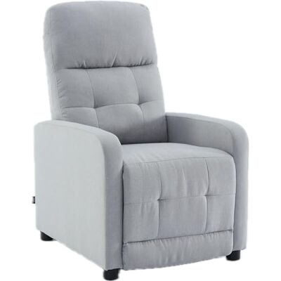 ASTAN HOGAR Relaxsessel mit manueller Neigung, Stoffbezug, Modell Yum AH-AR31000GR, grau ASTAN HOGAR Relaxsessel mit manueller Neigung, Stoffbezug, Modell Yum AH-AR31000GR, grau
