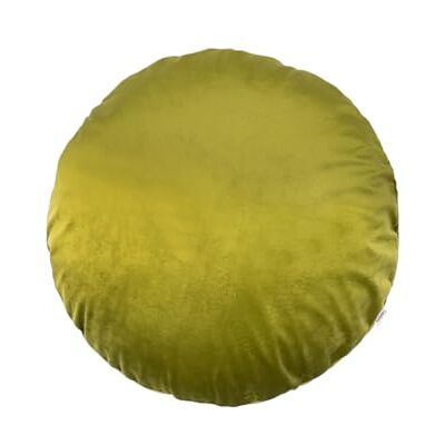 beties "Samt&Sonders Serie Kissenhülle rund ca. 60 cm Ø Kissenbezug Samtkissen Dekokissen aus deutschem Unternehmen in hochwertiger Qualität (Mai-grün) beties "Samt&Sonders Serie Kissenhülle rund ca. 60 cm Ø Kissenbezug Samtkissen Dekokissen aus deutschem Unternehmen in hochwertiger Qualität (Mai-grün)