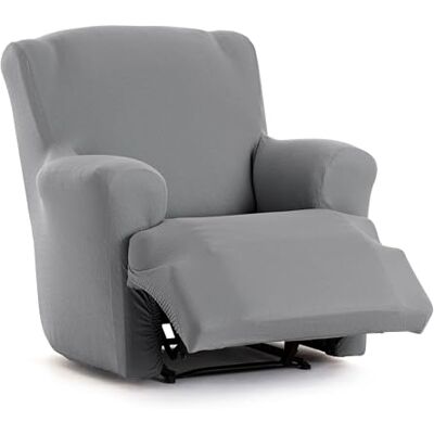 Eysa Bi-elastischer Sofabezug für Relaxsessel, Grau, Design Harlem Eysa Bi-elastischer Sofabezug für Relaxsessel, Grau, Design Harlem
