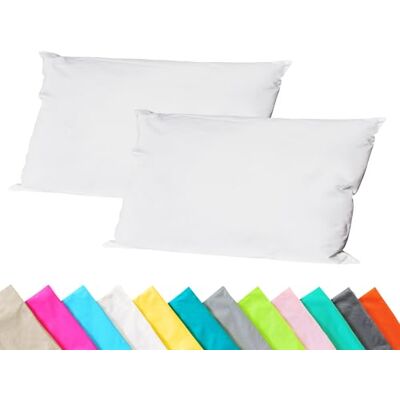 JACK 2er Set Outdoor Kissenhülle Kissenbezug 30x50cm Wasserfest Sitzkissen Lounge Kissen Garten Stuhl Lotus Effekt, Farbe:Elfenbein JACK 2er Set Outdoor Kissenhülle Kissenbezug 30x50cm Wasserfest Sitzkissen Lounge Kissen Garten Stuhl Lotus Effekt, Farbe:Elfenbein