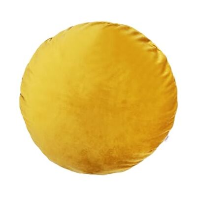 beties "Samt&Sonders Serie Kissenhülle rund ca. 80 cm Ø Kissenbezug Samtkissen Dekokissen aus deutschem Unternehmen in hochwertiger Qualität (Curry-senf) beties "Samt&Sonders Serie Kissenhülle rund ca. 80 cm Ø Kissenbezug Samtkissen Dekokissen aus deutschem Unternehmen in hochwertiger Qualität (Curry-senf)