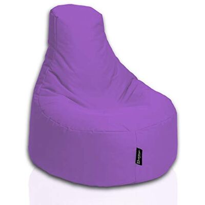 BuBiBag Gamer Sitzsack, Lounge Sessel, Gaming Sitzsäcke, Indoor & Outdoor Kissen für Kinder und Erwachsene (Flieder;Ø:80cm) BuBiBag Gamer Sitzsack, Lounge Sessel, Gaming Sitzsäcke, Indoor & Outdoor Kissen für Kinder und Erwachsene (Flieder;Ø:80cm)
