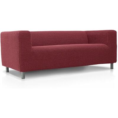 FAVERTI ® Super elastischer Sofabezug, kompatibel mit dem Sofa KLIPPAN 2-Sitzer von IKEA Modell Novele Dunkelfuchsia Qualitätsschutz aus Jacquard-Gewebe mit Baumwollgefühl FAVERTI ® Super elastischer Sofabezug, kompatibel mit dem Sofa KLIPPAN 2-Sitzer von IKEA Modell Novele Dunkelfuchsia Qualitätsschutz aus Jacquard-Gewebe mit Baumwollgefühl