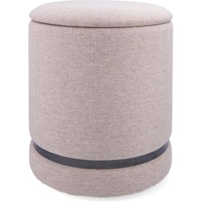 MOA - Vinthera - Beige - Ø32x40 cm - Ottoman MOA - Vinthera - Beige - Ø32x40 cm - Ottoman